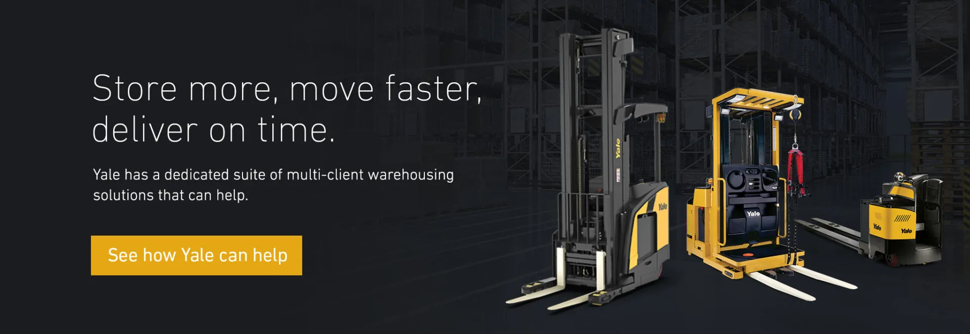 Yale Solutions for 3PL Promo Banner