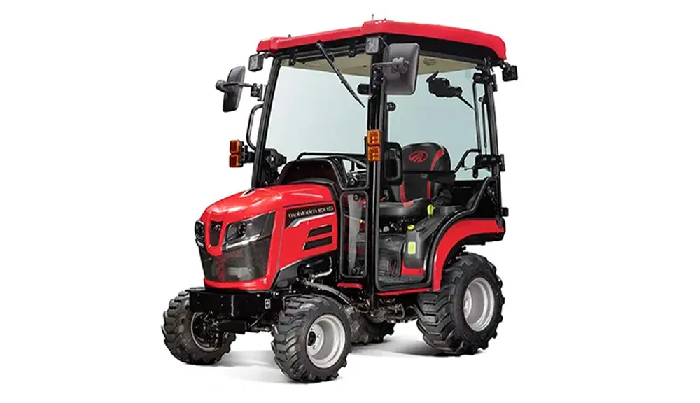 Mahindra Sub-Compact 1100 Series Tractor with cab.