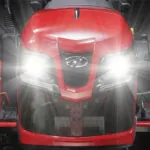 Mahindra Sub-Compact 1100 Series Tractor headlights.