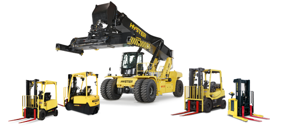 Hyster truck lineup