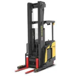 Hyster N45ZR3 narrow aisle reach truck.