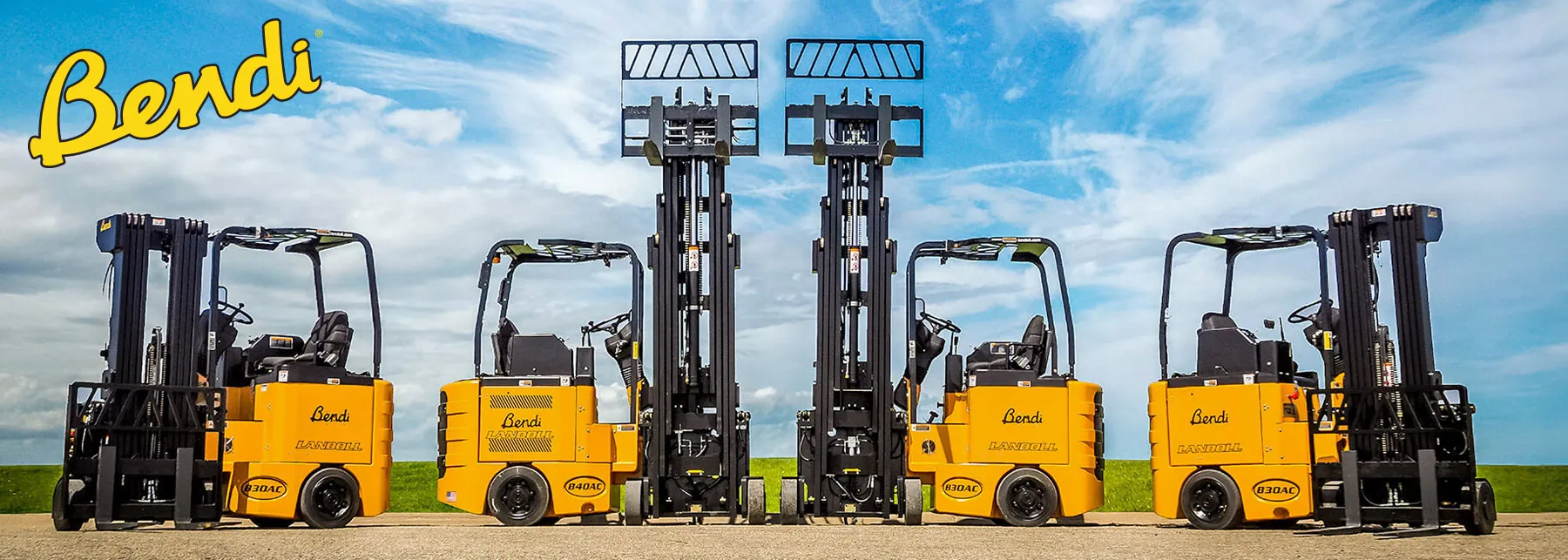 Bendi B30AC and B40AC forklifts.