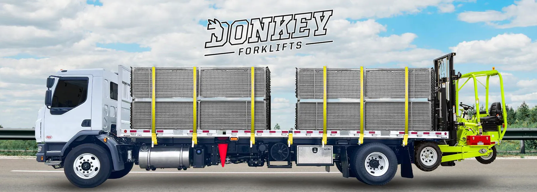 N Scale KW Class Freight Delivery Truck W/ Donkey Forklift – Showcase Miniatures Kit