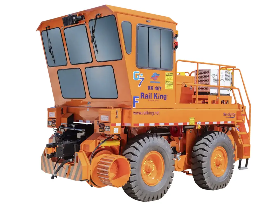 Rail King 467 G7 Railcar mover.