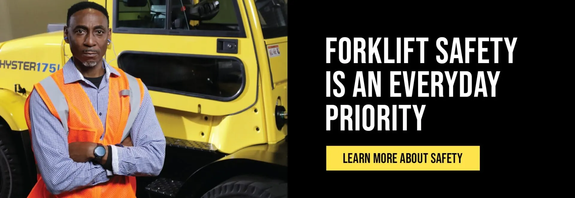 Hyster Safety Promo Banner