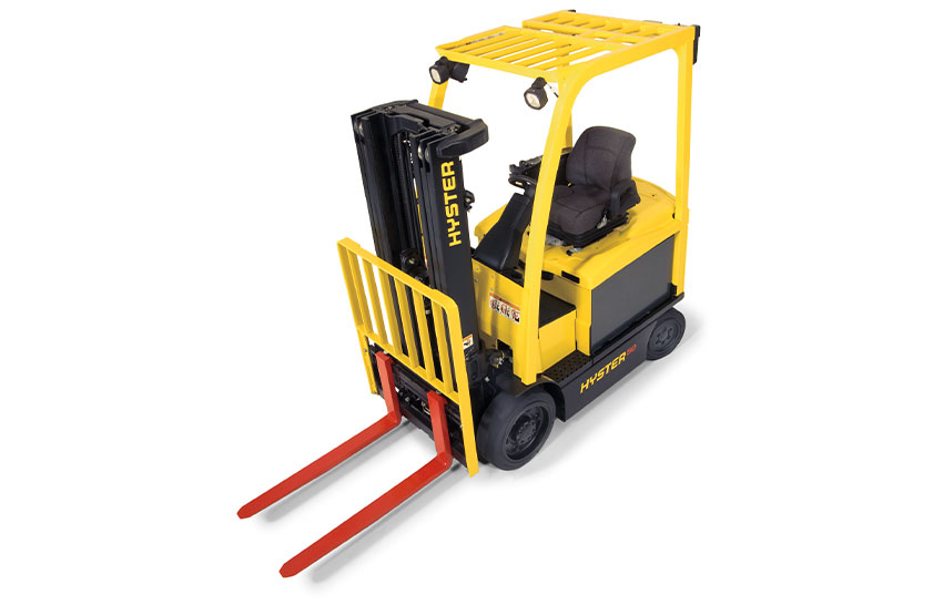 Hyster E45-70XN electric forklift.