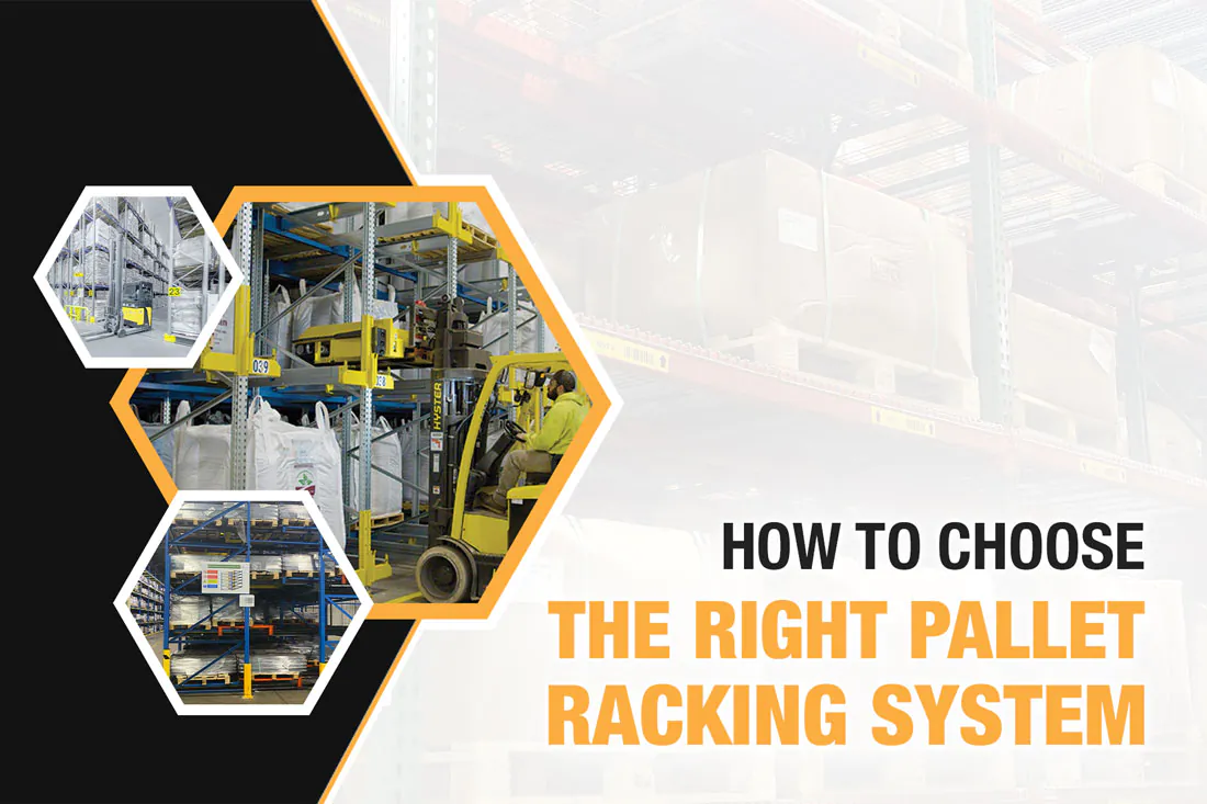 Mobile pallet racking, pallet shuttle system, and pushback racking. "How to choose the right pallet racking system".