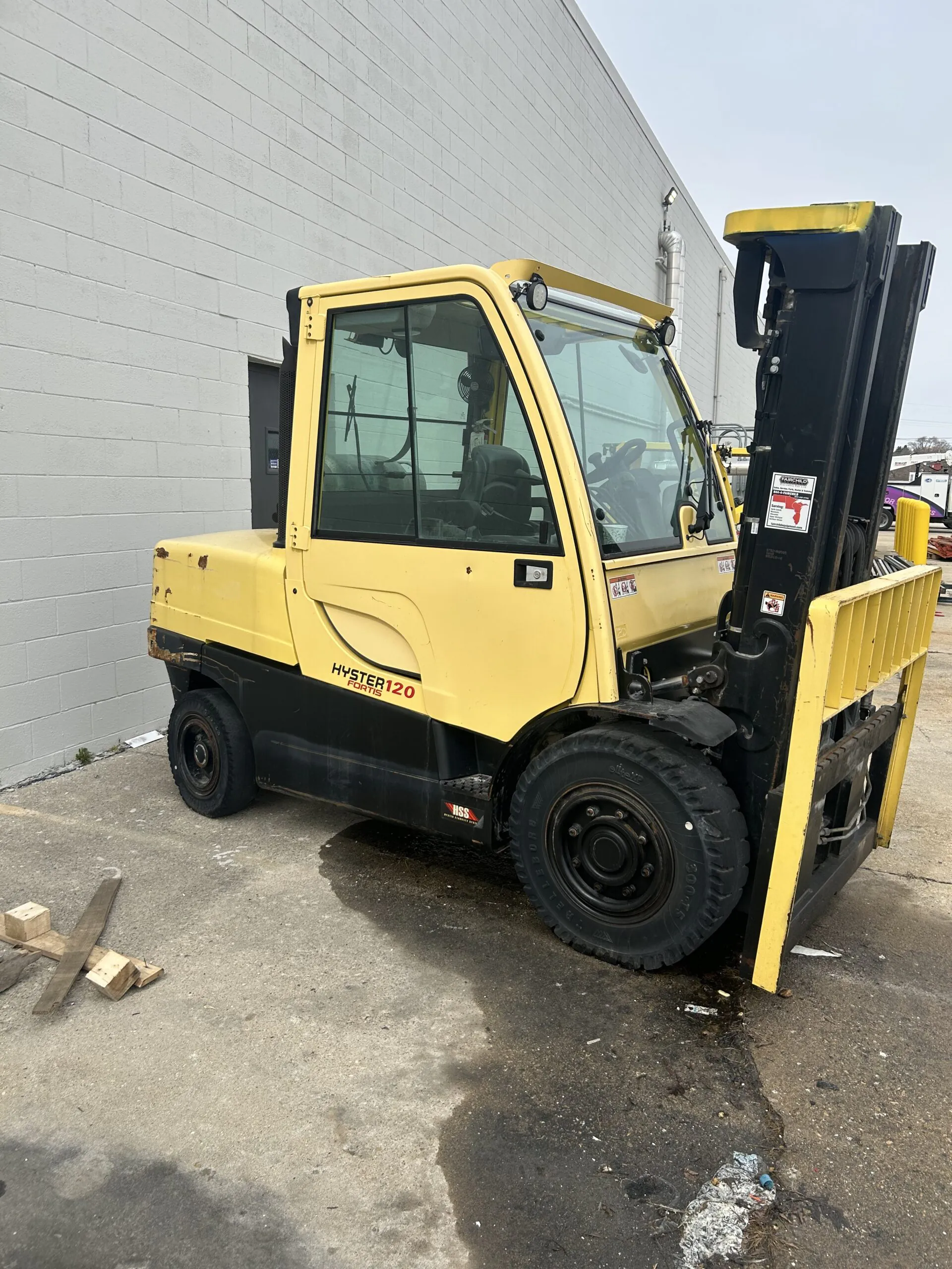 2018 – Hyster H120FT