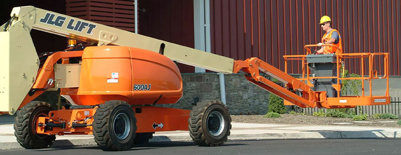 JLG boom lift. 